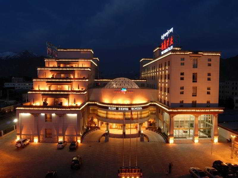 Xin Ding Hotel Lhasa Bagian luar foto